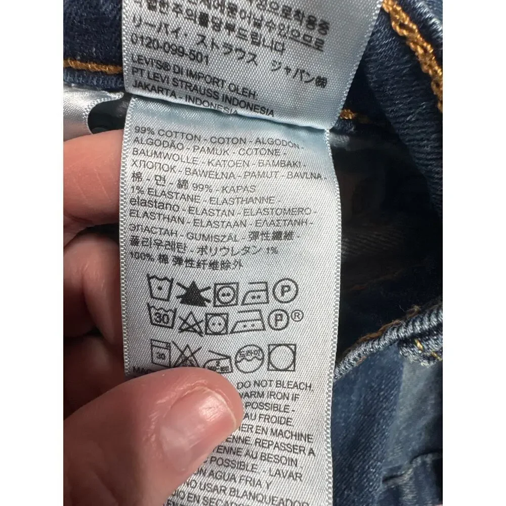 Men’s Levi’s 569 Loose Straight Jeans – Size 36x32 – Faded Blue Wash